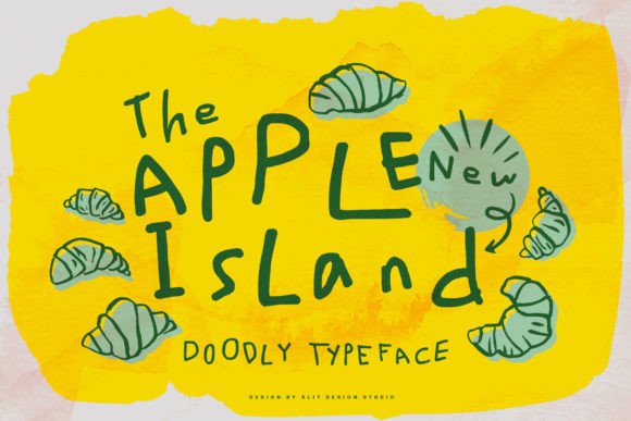 Apple New Island: A Charming Handwritten Typeface for Editors