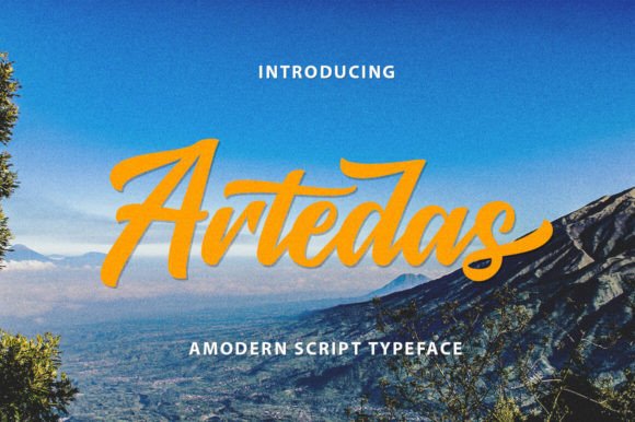 Artedas Font Review: A Modern Script for Designers