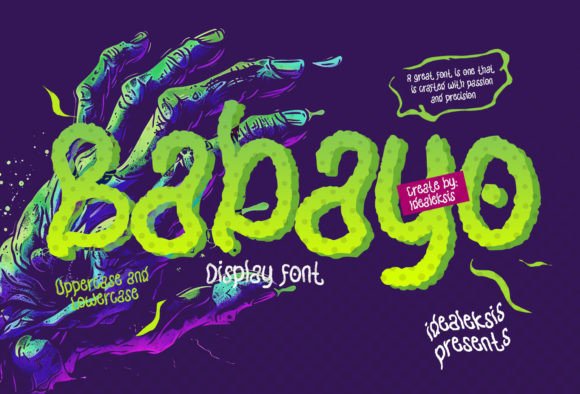 Babyo Font: Handwritten Elegance for Makers