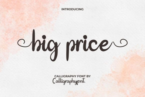 Big Price Font for Bold Campaigns