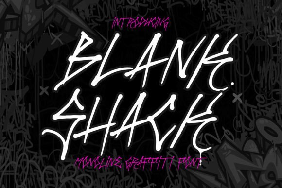 Black Shack Font for Editorial Design