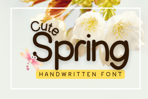Cute Spring Font for Creative Campaigns