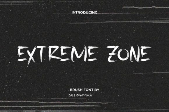 Extreme Zone Font Review: Raw Energy for Digital Campaigns
