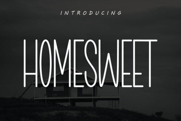 Homesweet Font for Web Design
