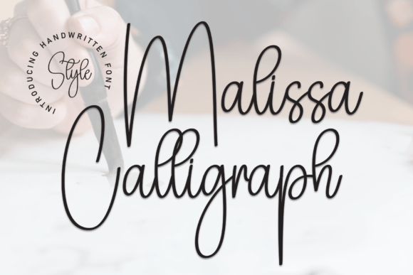 Malissa Calligraph: A Handwritten Font for Elegant Design