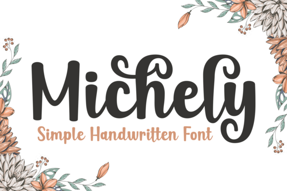 Michely: A Handwritten Font for Creative Projects