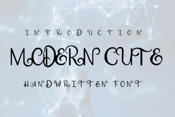 Modern Cute Font for Web Design