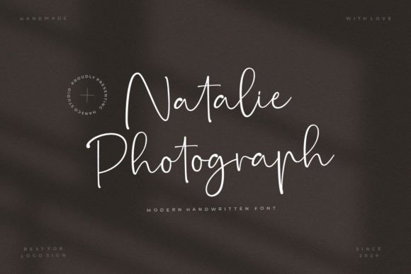 Natalie Photograph Font for Business Branding