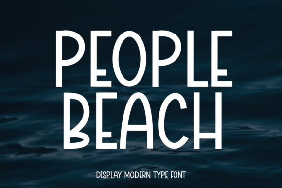 People Beach Font Review