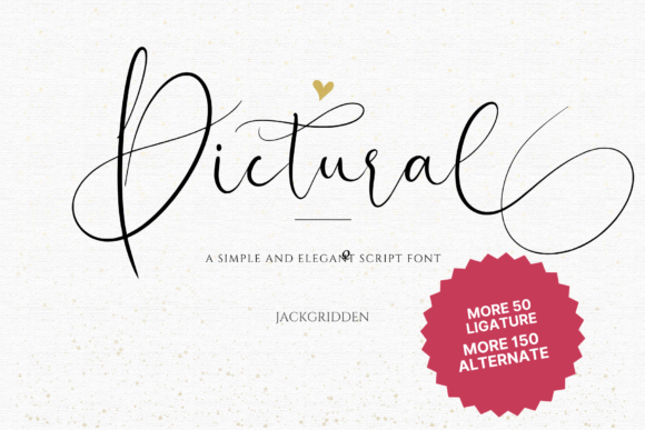 Pictural Font for Creative Campaigns