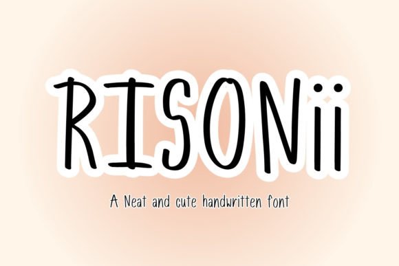 Risonii Font for Creative Projects