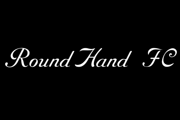 Round Hand Fc: A Naive Script for Handmade Branding