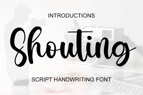 Shouting Font for Festive Branding