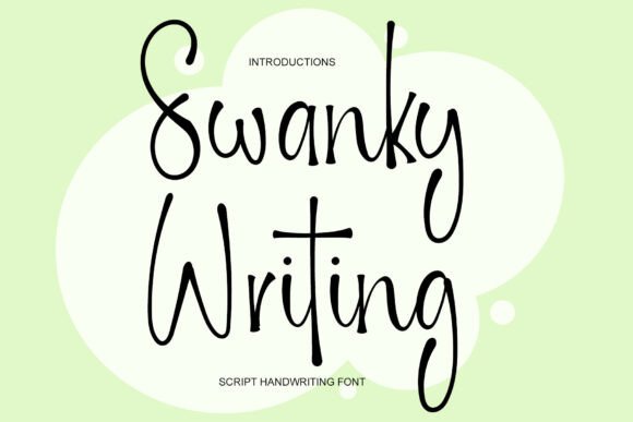 Swanky Writing Font Review