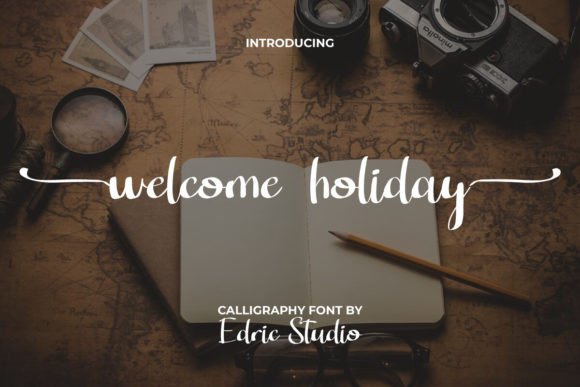 Welcome Holiday Font Review